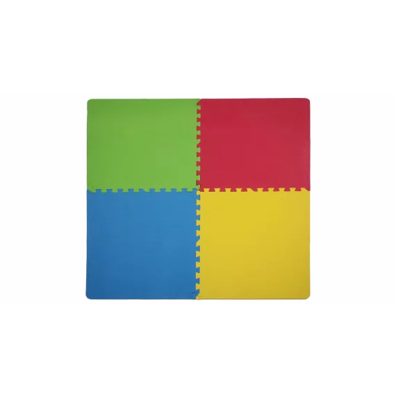 Set 4 saltele fitness Colored Puzzle, mix culori