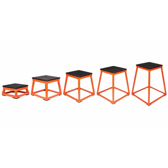 Set 5 scaune pliometrice, Plyo Bench
