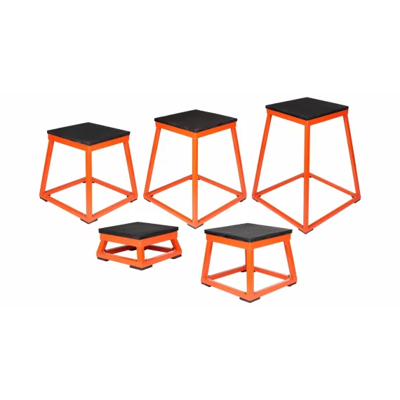 Set 5 scaune pliometrice, Plyo Bench