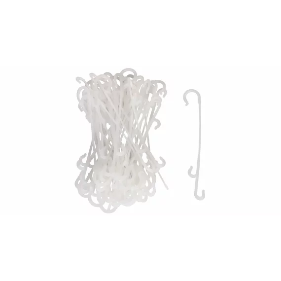 Set 50 carlige pentru fructe si legume Fruit Hooks 13, lungime 13 cm