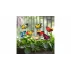 Set 50 decoratiuni pentru ghivecele de flori sau gradina Butterfly