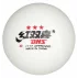 Set 6 mingi tenis de masa, 3 stele, alb