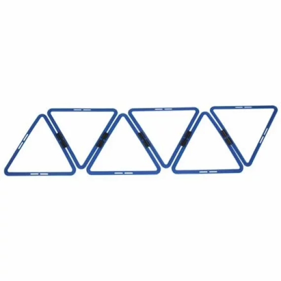 Set agilitate Triangle Ring, albastru