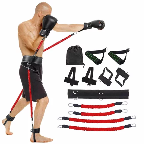 Set benzi de rezistenta Boxing Band rosu