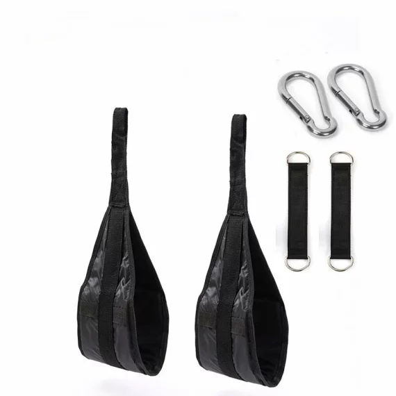 Set benzi sustinere pentru exercitii in pozitia atarnat Pull-Up Straps
