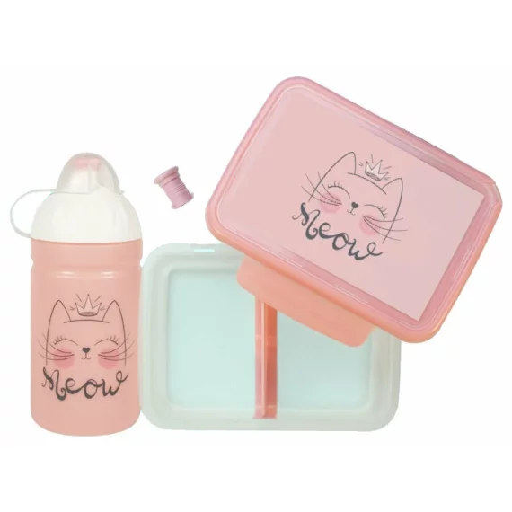 Set caserola si bidon Meow