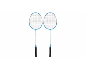 Set clasic de rachete pentru badminton, albastru