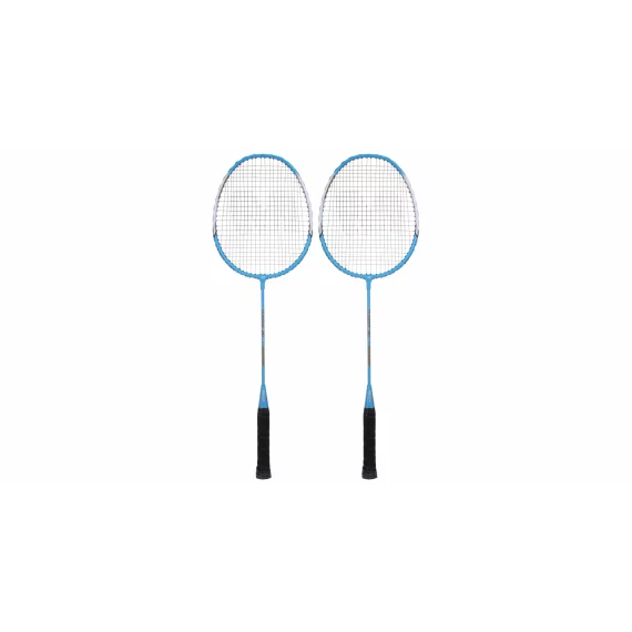 Set clasic de rachete pentru badminton, albastru