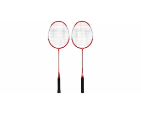 Set clasic de rachete pentru badminton, rosu