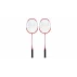 Set clasic de rachete pentru badminton, rosu