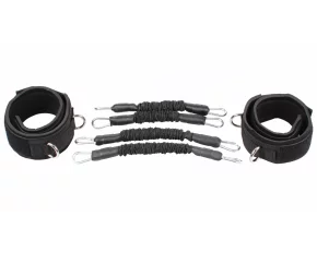 Set corzi rezistenta pentru picioare Leg Trainer Set negru
