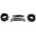 Set corzi rezistenta pentru picioare Leg Trainer Set negru
