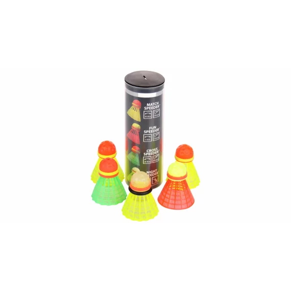Set fluturasi speedminton Speeder Tube MixPack