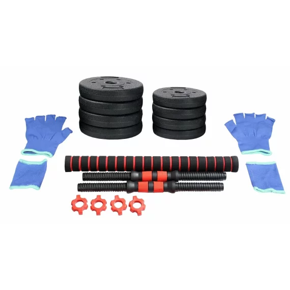 Set gantere si haltere ajustabile Power Set 15 kg