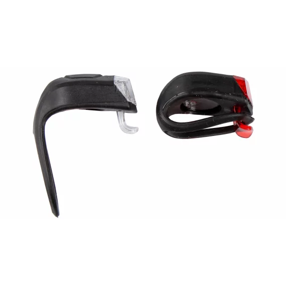 Set lumini bicicleta LS02 negru
