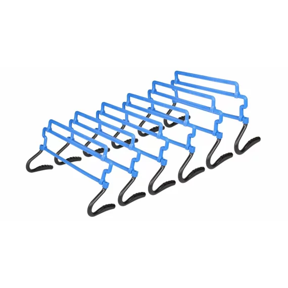 Set obstacole ajustabile Hurdle Set albastru