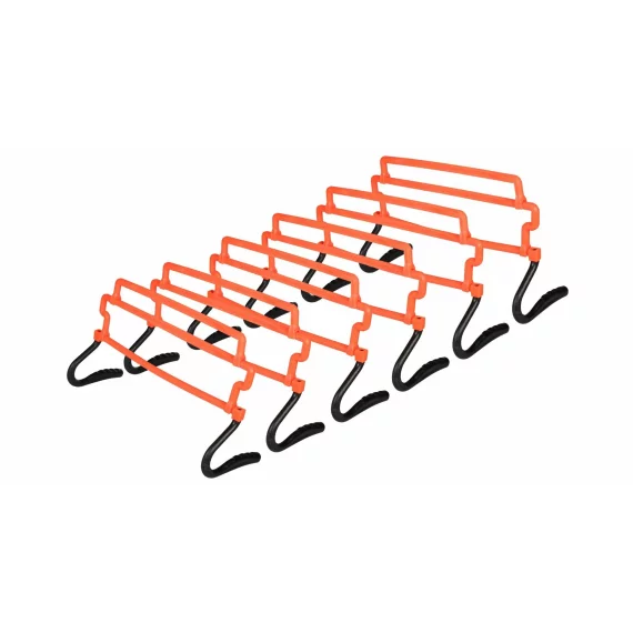 Set obstacole ajustabile Hurdle Set portocaliu