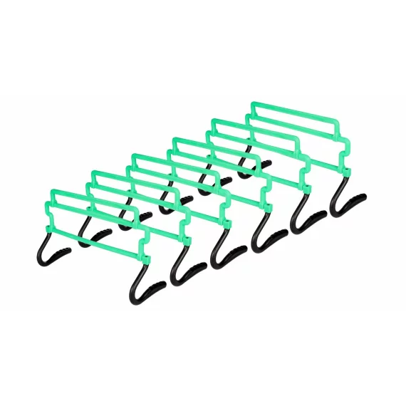 Set obstacole ajustabile Hurdle Set verde