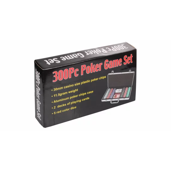 Set Poker 300 in geanta de aluminiu