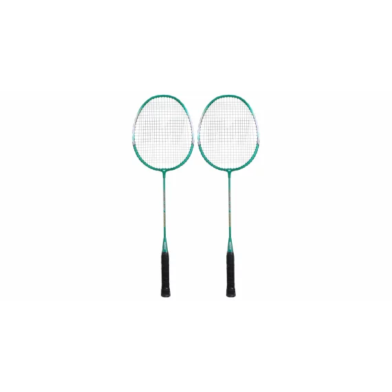 Set rachete badminton Classic, verde