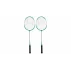 Set rachete badminton Classic, verde