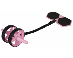 Set roti antrenament Pro AB, roz