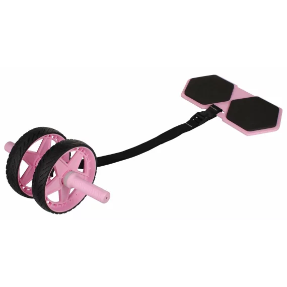 Set roti antrenament Pro AB, roz