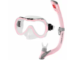 Set scufundari copii Enzo+Evo roz