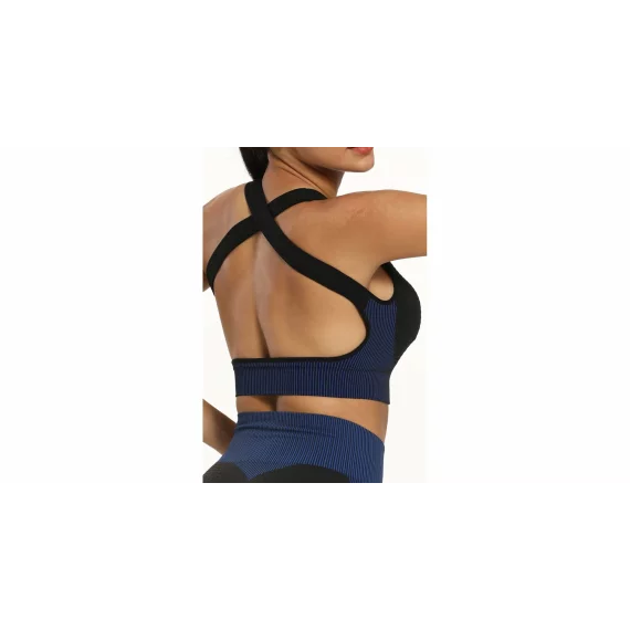 Set yoga Yoga Sense negru-albastru