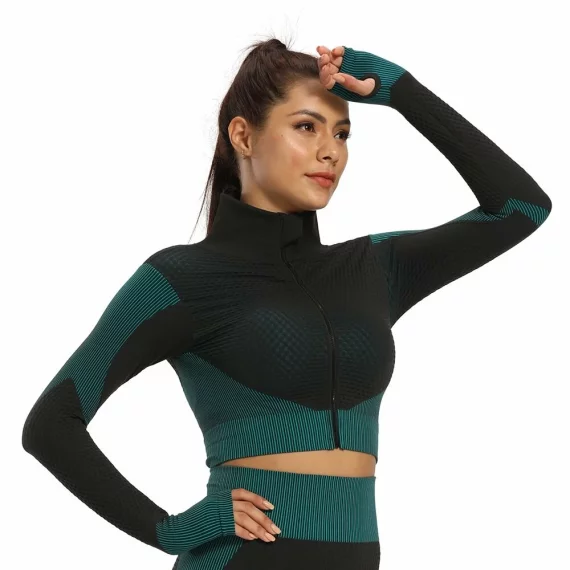 Set yoga Yoga Sense verde inchis