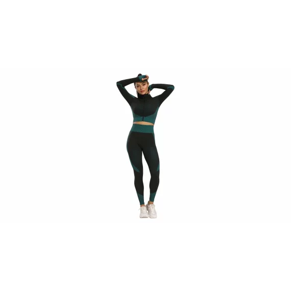 Set yoga Yoga Sense verde inchis