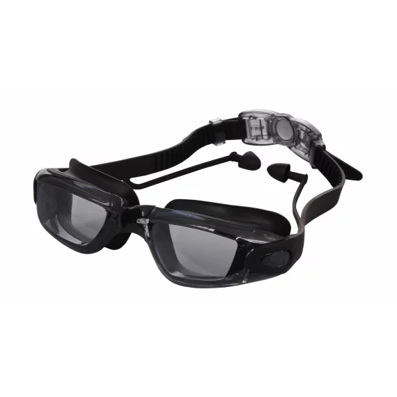 Silba swimming goggles with ear protection black