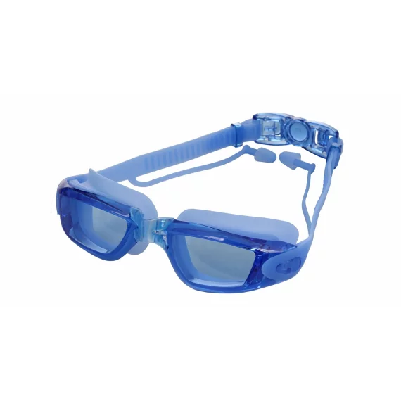 Silba swimming goggles with ear protection blue