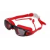 Silba swimming goggles with ear protection red