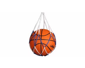 Single Ball Bag plasa pentru minge albastru-alb