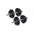 Single-Handed Loading Dumbbells, 2x10kg