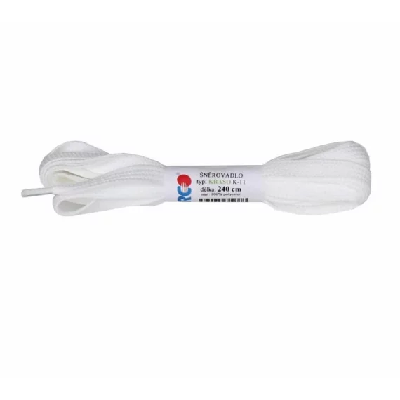 Sireturi patine KRASO K-11, alb
