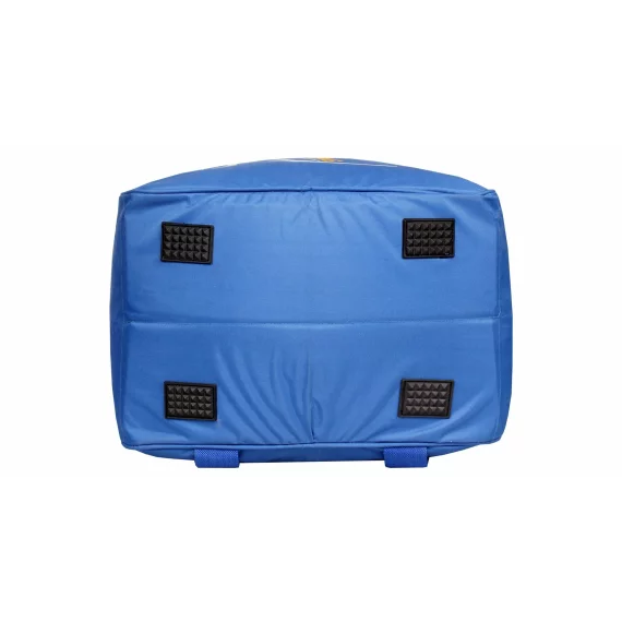 Ski Rucksack geanta pentru clapari si casca de schi, albastru