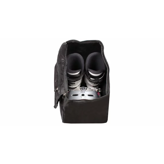 Ski Rucksack geanta pentru clapari si casca de schi, negru