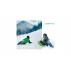Skidrifter plastic sanie ski, verde