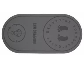 Skipping Mat 8 covor de sport, gri