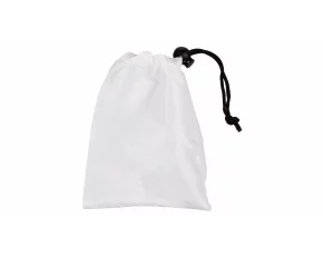 Small Drawstring Bag geanta cu cordon, alba