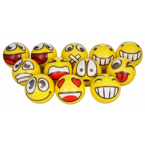 Smiley Hopik mingi antistres 12 buc