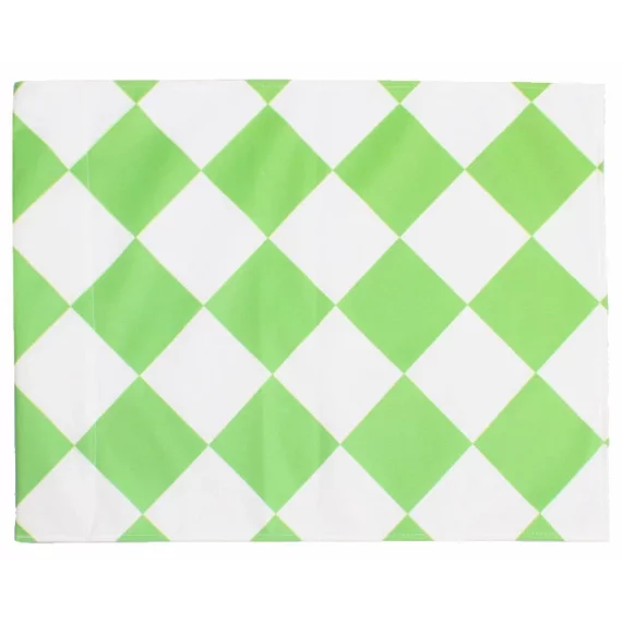 Soccer Corner Flag  steag de corner din tesatura,verde-alb