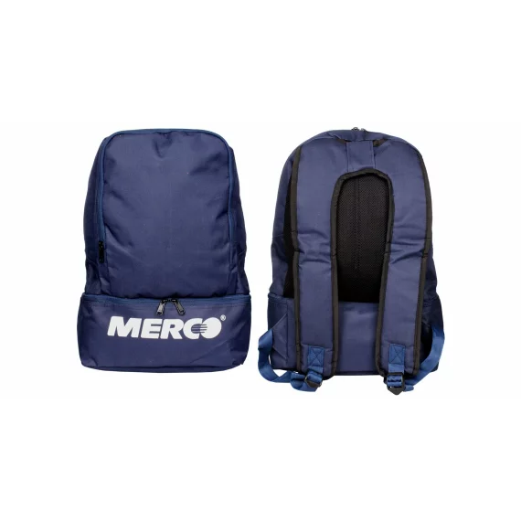Rucsac pentru fotbal, Merco Soccer League, volum 38l, culoare albastru