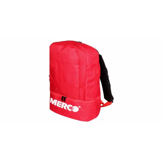 Rucsac pentru fotbal, Merco Soccer League, volum 38l, culoare rosu