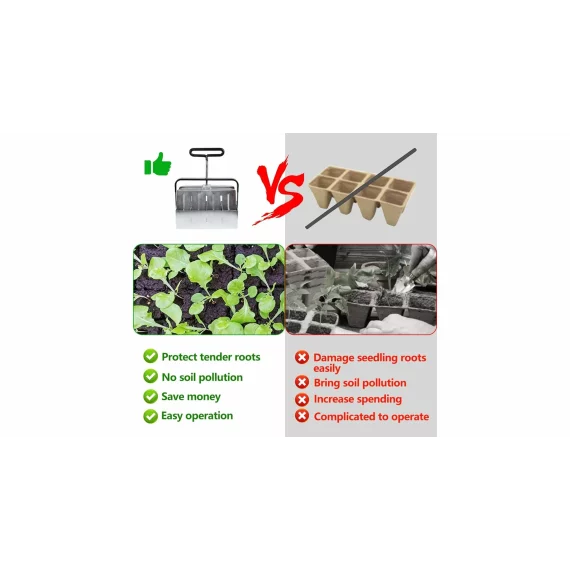 Soil Blocker instrument de plantare a semintelor
