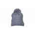 Solid Beanie caciula de iarna pentru femei, gri