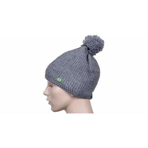 Solid Beanie caciula de iarna pentru femei, gri