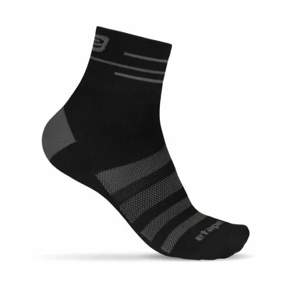 SOX sosete sport, negru-antracit